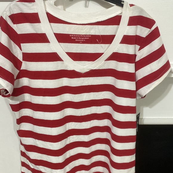 2 Nice Stripe Tops - Picture 4 of 4